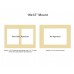 12x16" Medium Cube Colour Wood Frame